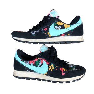 RARE Nike Air Pegasus 83 Aloha Print Black Hawaii Size 7.5